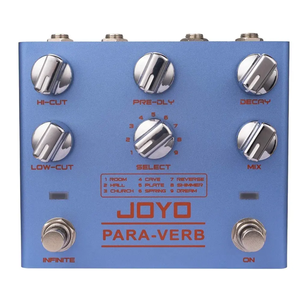 JOYO PARA-VERB R-31 Reverb Guitar Effects Pedal
