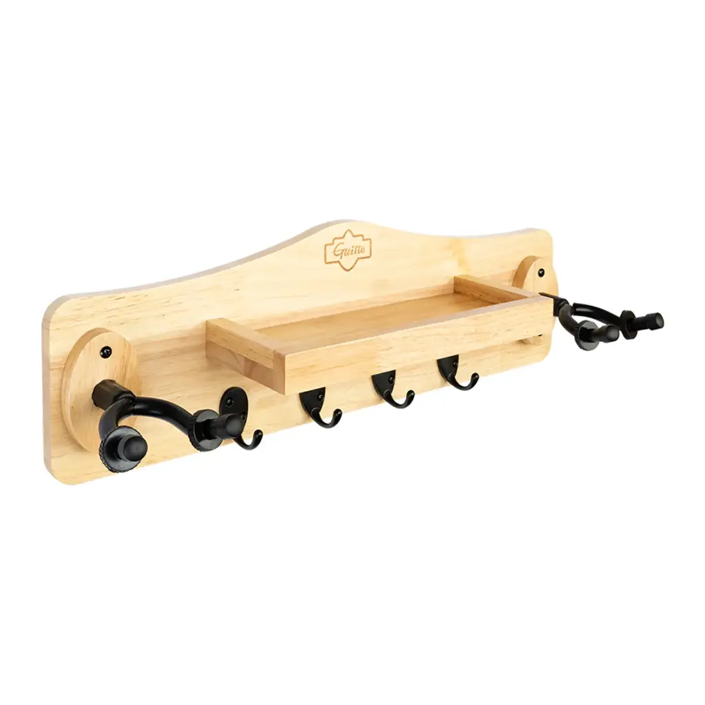 Guitto GGS-10 Multifunction Wall Guitar Hanger (two hooks)