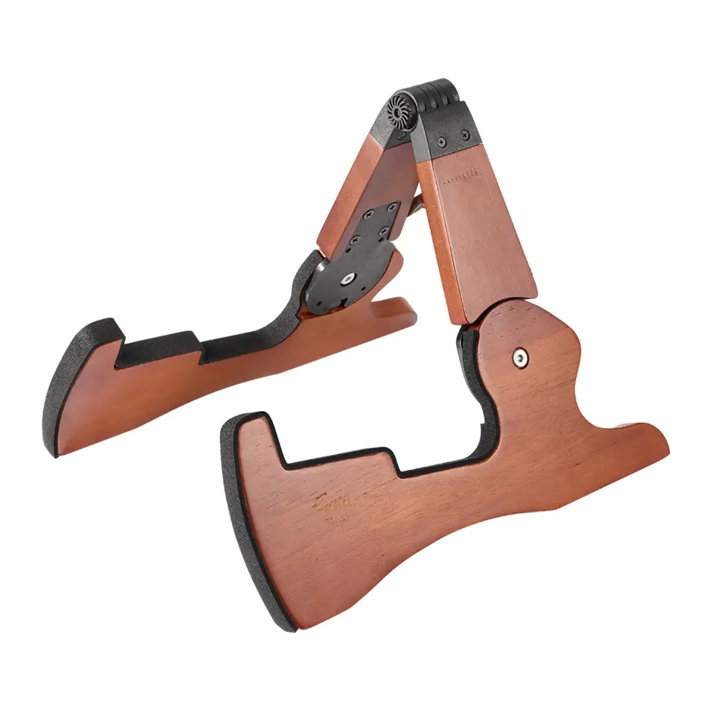 Guitto GGS-13 Wooden Portable Floor Guitar Stand