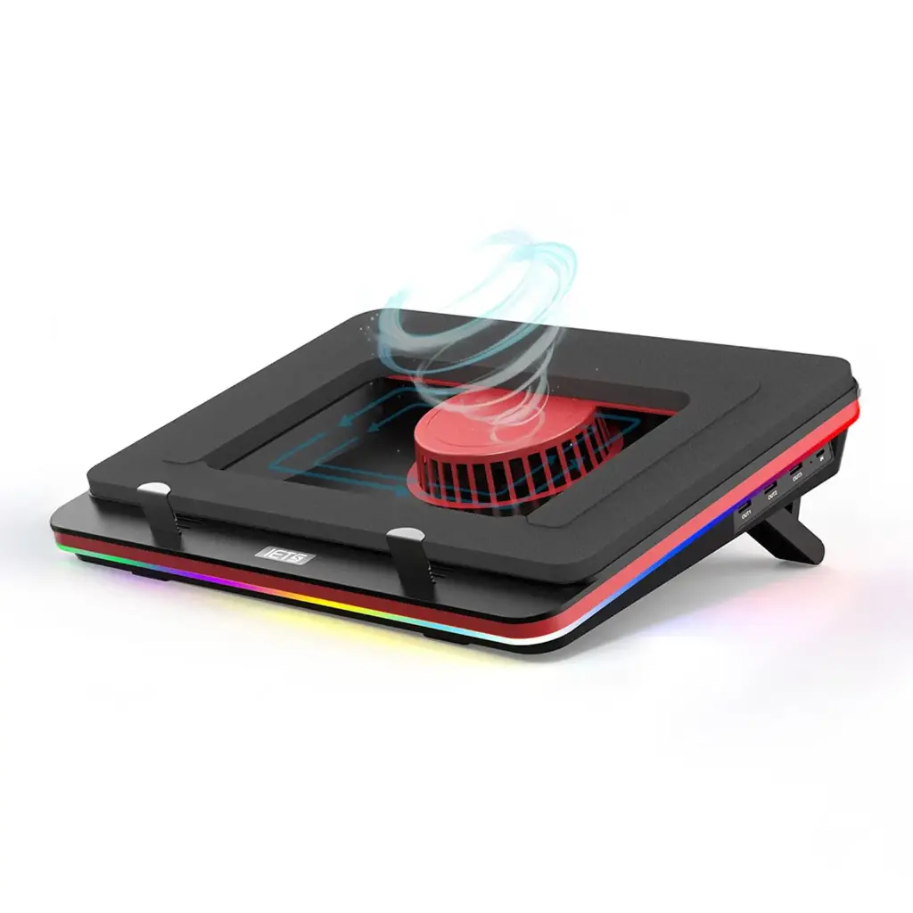 IETS GT500V2 5000 RPM RGB Laptop Cooling Pad